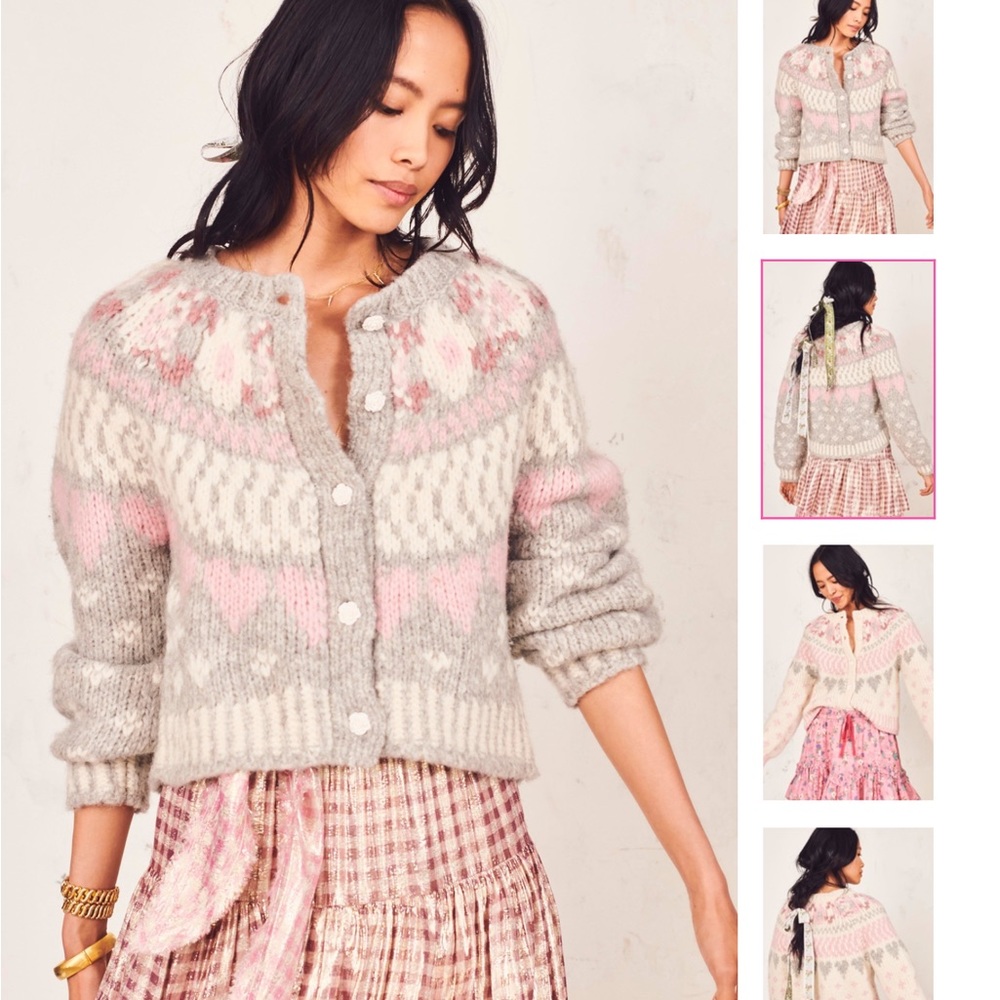 LoveShackFancy Jamie Cardigan NWT